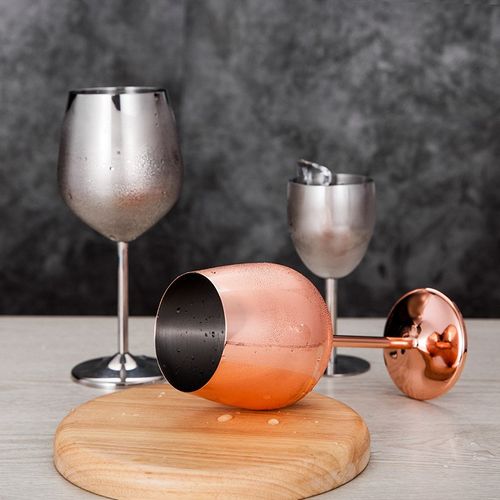 304 Stainless Steel Red Wine Glass Cocktail Champagne Juice
