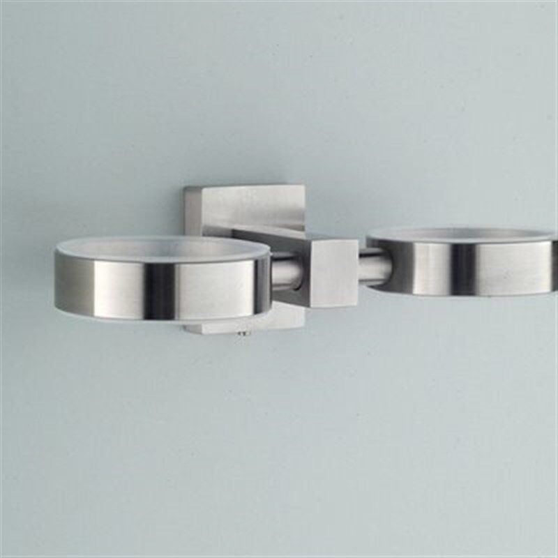 浴室 304不锈钢漱口杯架玻璃牙刷杯子浴室单杯壁挂洗漱套装免打孔