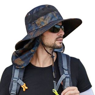 Men Camouflage Cap 推荐 Large Sun Summer Hats Bucket Foldable