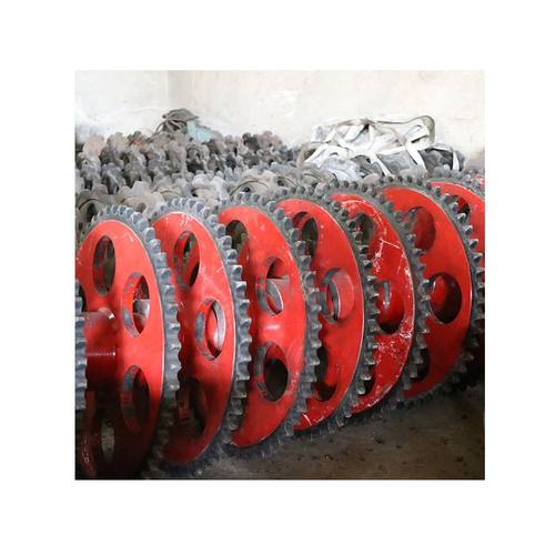 水泥厂斗式提升机用链条链轮40t刮板机链轮矿山机械配Z件铸钢链u.