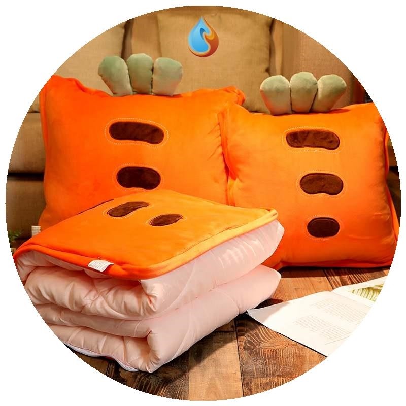 抱枕被子两用夏凉被车内靠背垫薄A款办公2020年少女心靠枕厹。,居家布艺,抱枕被,淘宝优惠券,粉丝福利购,淘宝优惠卷