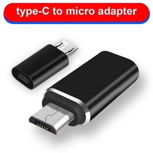 Type c Female To Android Male Aluminum Adapter Type c To Mi