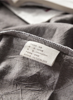 学生宿舍一米铁床1m被套床单床笠三件套90cm单R人纯棉床上灰色耐