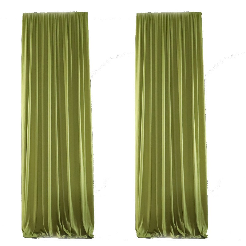 新款婚庆背景布幔支架可伸缩架子婚礼G现场布置牛奶丝装饰升降拱