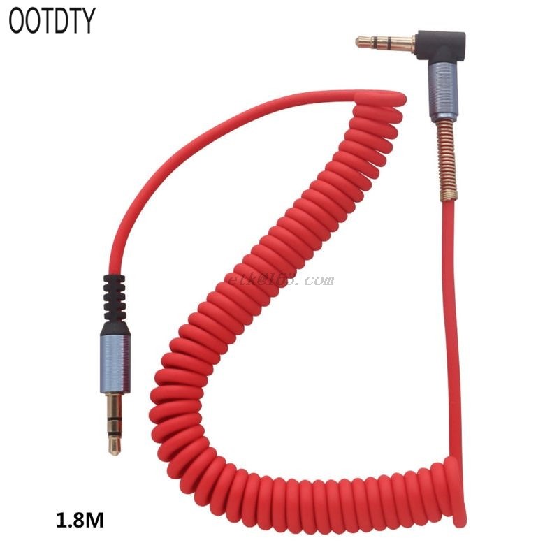 3.5MM Audio Cable 3.5 Jack Male to Male AUX Cord Wire Stret