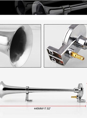 150DB Super Loud 12V/24V Single Trumpet Air Horn Compressor