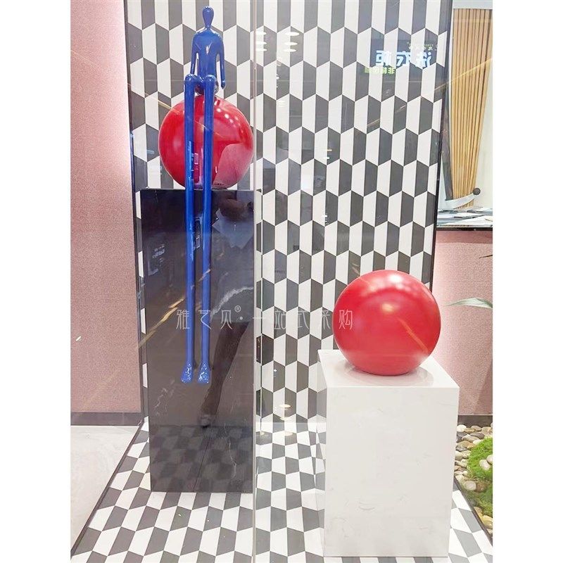 抽象长腿人物雕塑落地台摆件电视柜酒店大堂玄关商铺售楼处装饰品,家居饰品,装饰摆件,淘宝优惠券,粉丝福利购,淘宝优惠卷