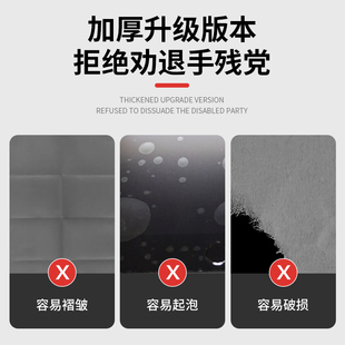 玻璃鱼缸黑色加厚背景贴纸缸外自粘内贴装饰造景壁纸膜小鹏说水族