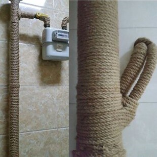 柱子包裹装饰天然气管子遮丑神器包管子材料下水管包管美化套麻绳