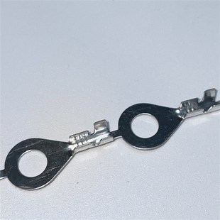 6.2接线片e6B地环端子DJ431 6B圆环端子接地环端子厚0.4