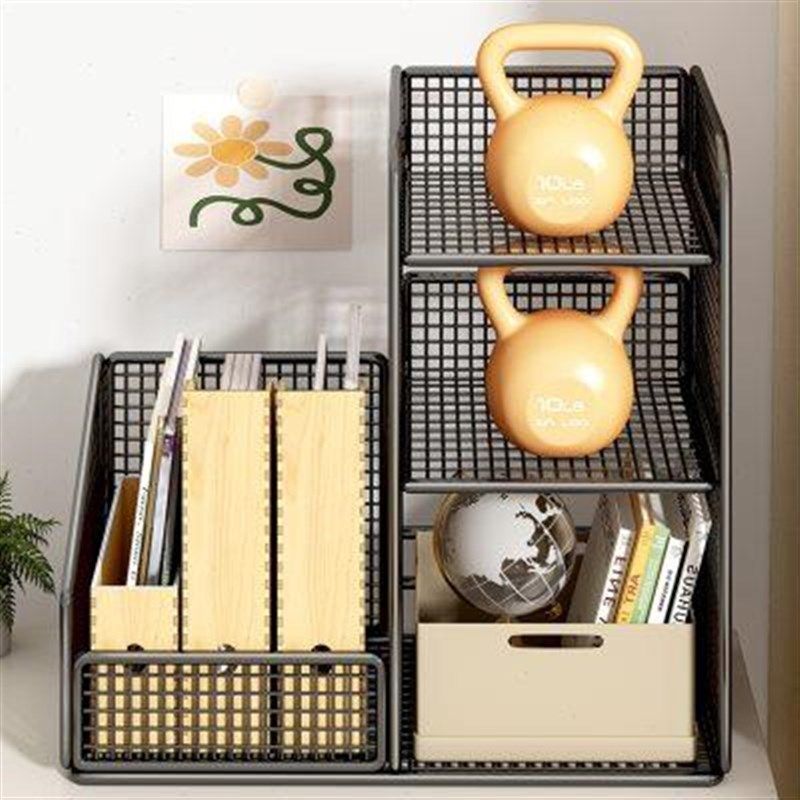 桌面书架桌上置物架简易家用办公室桌上收纳层架学生宿舍书桌小书,收纳整理,书桌收纳置物架,淘宝优惠券,粉丝福利购,淘宝优惠卷