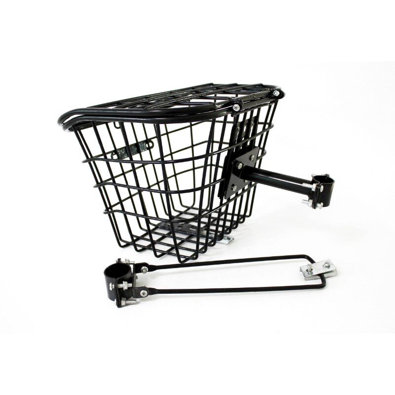 电动滑板车车筐固定配件车篮支架电瓶车折叠车篮后置托架安装支撑