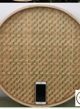现货筛子面粉筛竹j编家用厨房筛面竹编家用沙漏过滤过滤网专用镂