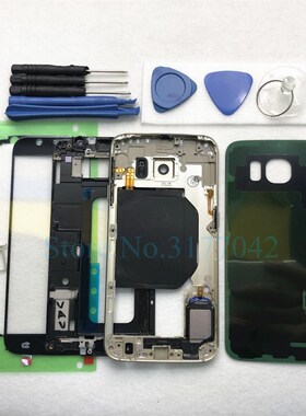 Full Housing case  Samsung Galaxy S6 G920F S6 Edge G925F Fro