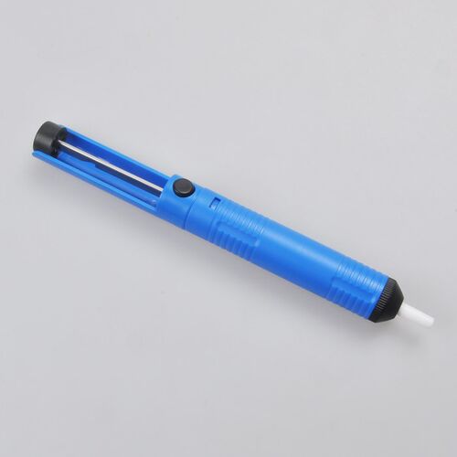 Blue Plastic Desoldering Pump Vacuum Suction Sucker Solder P