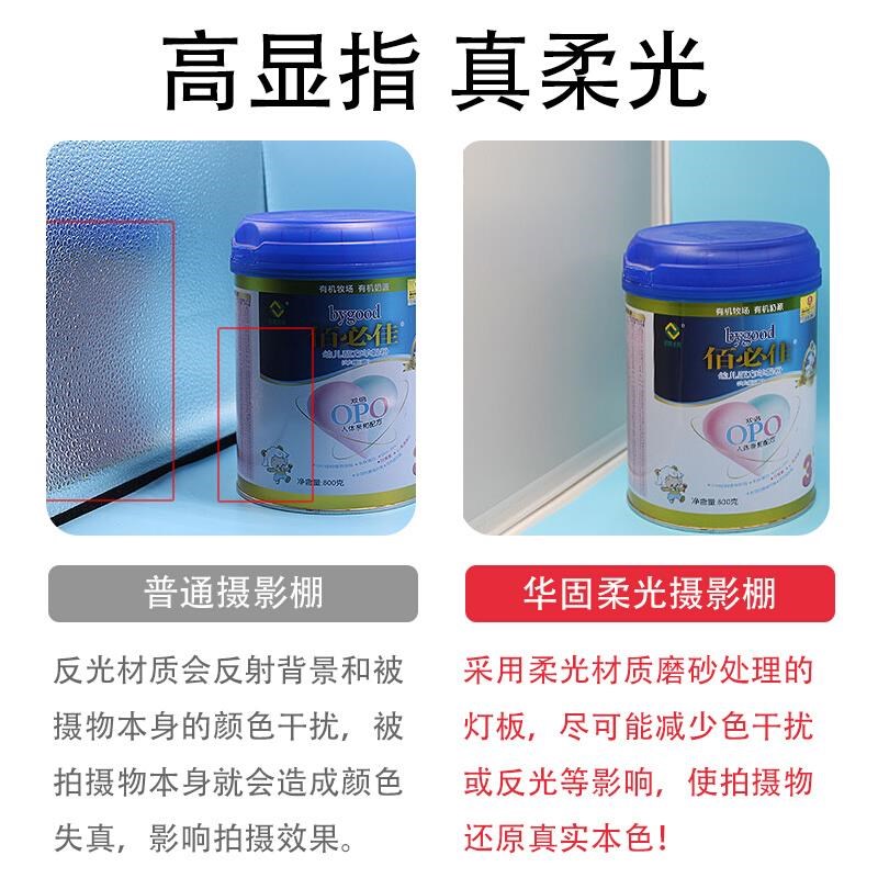 静物拍摄灯箱小型摄影棚产品拍照棚迷你柔光箱珠宝菜品无影补光灯