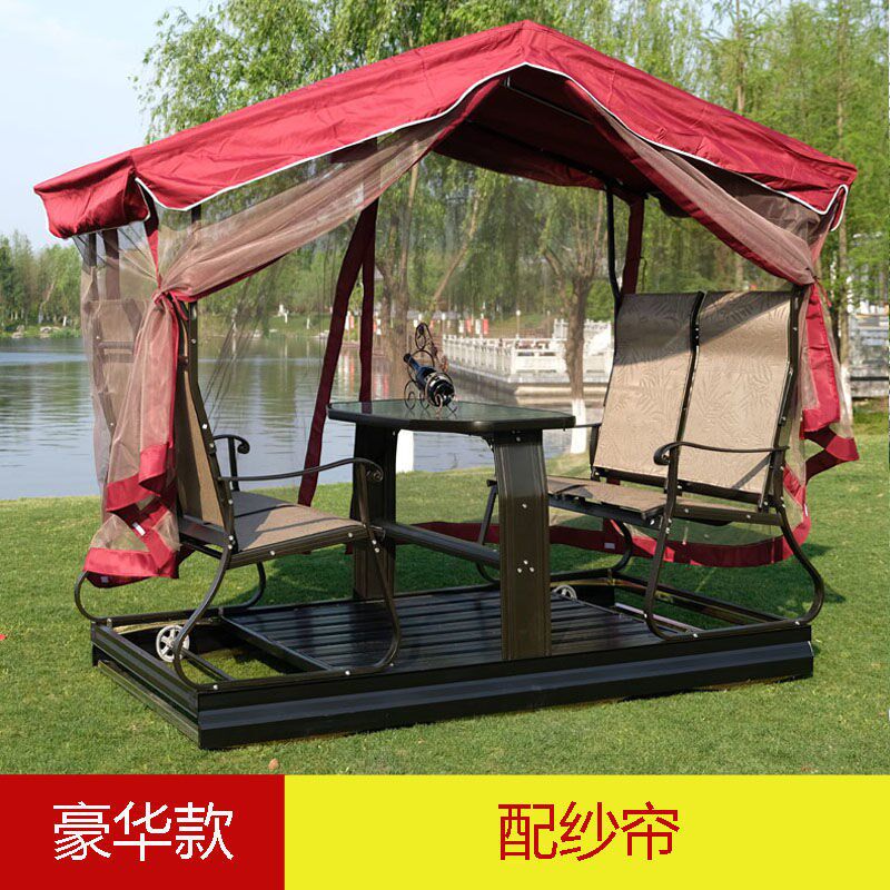 AL户外秋千吊篮摇摇椅室外懒人庭院阳台J成人双人休闲椅动力四人