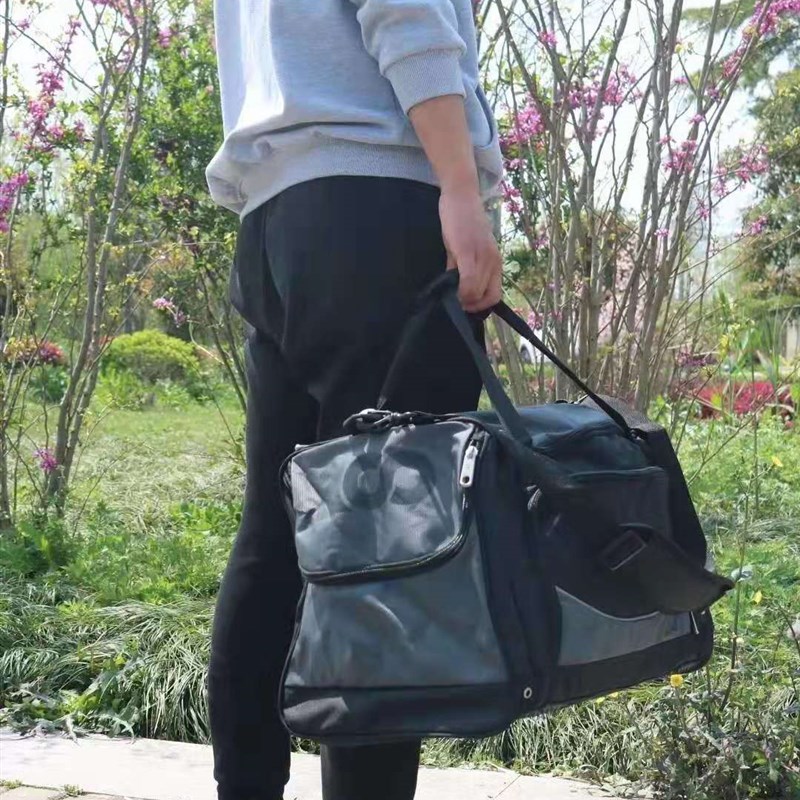 旅行袋运动挎包女男百搭单肩包斜挎包牛津布潮品超大容量手拎折叠