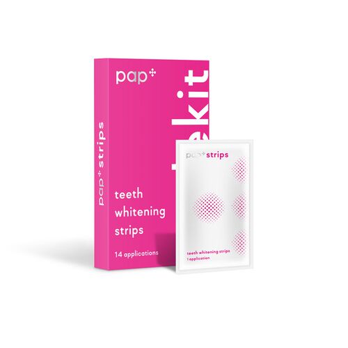 PAP+美白牙贴 炫白牙贴 牙齿美白贴 Teeth Whitening Strips