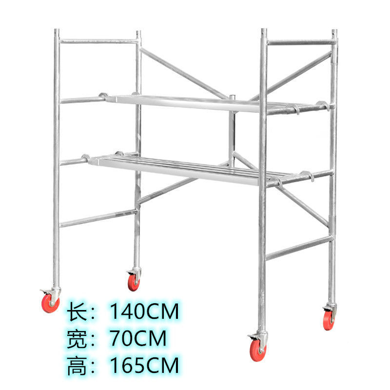 厂促厂促a脚手架踏板折叠升降加厚移动拼接刮腻子工程防滑马凳活