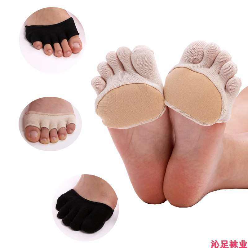 半掌隐形袜女防滑吸汗透气防磨脚隐形袜露趾高跟鞋凉鞋棉船袜女,女士内衣/男士内衣/家居服,船袜,淘宝优惠券,粉丝福利购,淘宝优惠卷