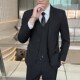 伴郎单件西装 西服男外套修身 职业韩款 青年加大码 西装 休闲商务正装