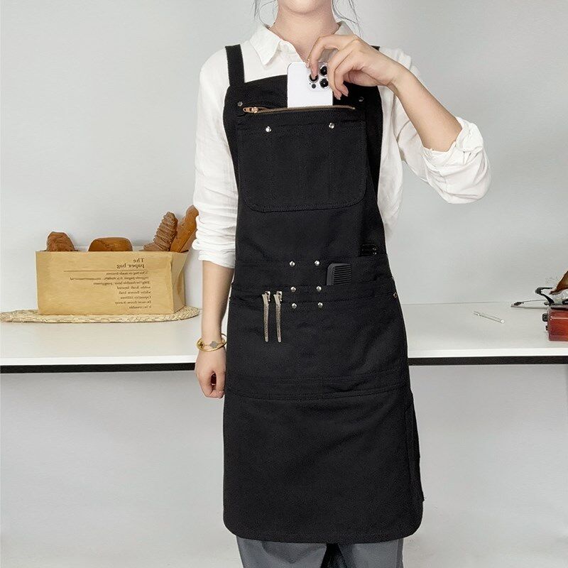 定制围裙印logo全棉布2024新款多口袋男奶茶咖啡园艺工作服女,家庭/个人清洁工具,围裙,淘宝优惠券,粉丝福利购,淘宝优惠卷