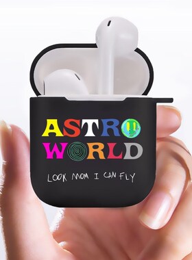 Travis Scott Astroworld Earphone Case For Apple iPhone Char