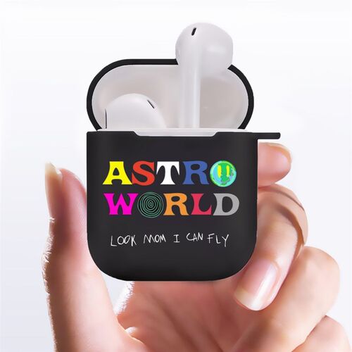Travis Scott Astroworld Earphone Case For Apple iPhone Char