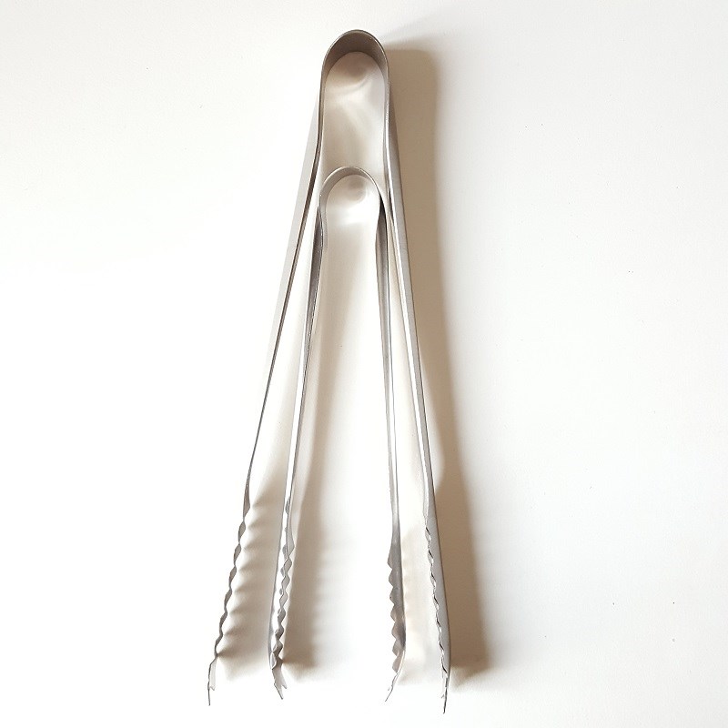 15cm/17cm Stainless Steel Ice Tong Square Sugar  Food Sandwi