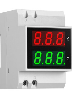 V双家用数显相显希崖表V单220220防雷单数字电压表相交流电流表