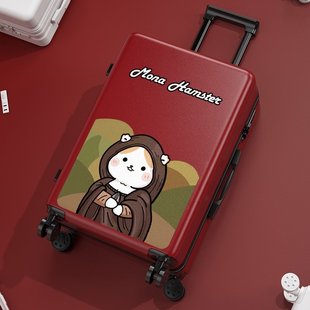 新品 行李箱女日系结l实耐用20寸登机箱小学生拉杆箱2021年新款