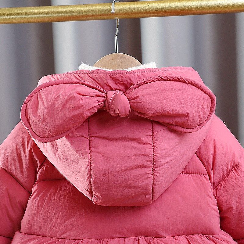 女童棉服2024新款时尚冬季洋气冬装女宝宝中长款儿童外套女孩上衣,童装/婴儿装/亲子装,羽绒服,淘宝优惠券,粉丝福利购,淘宝优惠卷