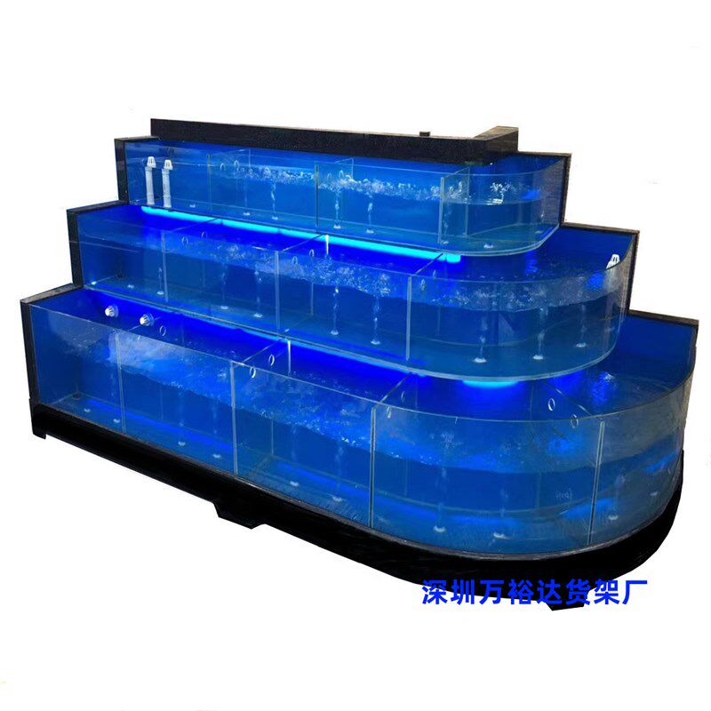 定制养殖海鲜超市商用水产饭店酒店玻璃鱼缸卖鱼龙虾螃蟹贝类鱼池,宠物/宠物食品及用品,海鲜缸/大型异形缸,淘宝优惠券,粉丝福利购,淘宝优惠卷