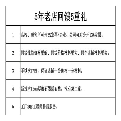 性价王 22um手机石墨烯散热贴纸 人工石墨导热膜均热片绝缘降温贴