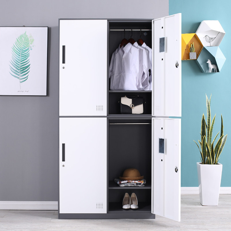 更衣柜员工宿舍钢制铁皮储物柜浴室健身房六九门换衣存包柜子带锁,商业/办公家具,更衣柜,淘宝优惠券,粉丝福利购,淘宝优惠卷