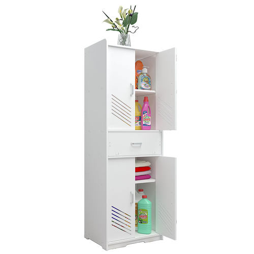 浴室收纳柜可水洗洗浴用品收纳卫生间用品厕所洗衣机马桶旁置物架