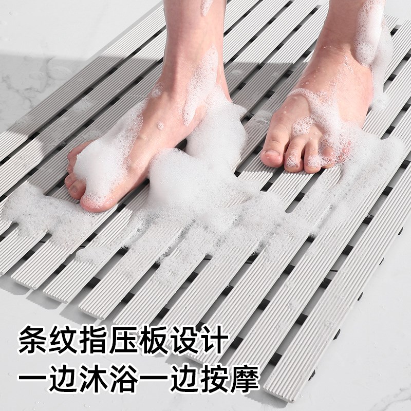 新款浴室防滑垫卫生间淋浴房洗澡防摔地垫洗手间厕所隔水防水排水