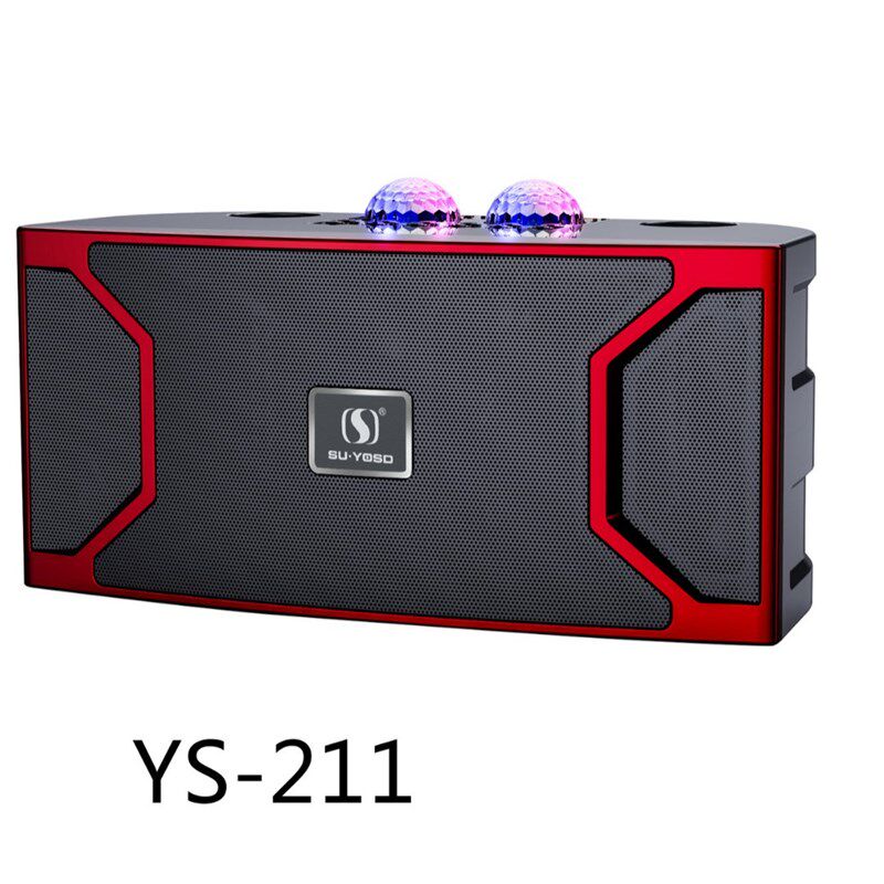 蓝牙音箱炫酷LEkD闪灯大功率K歌户外广场舞低音炮立体音YS211