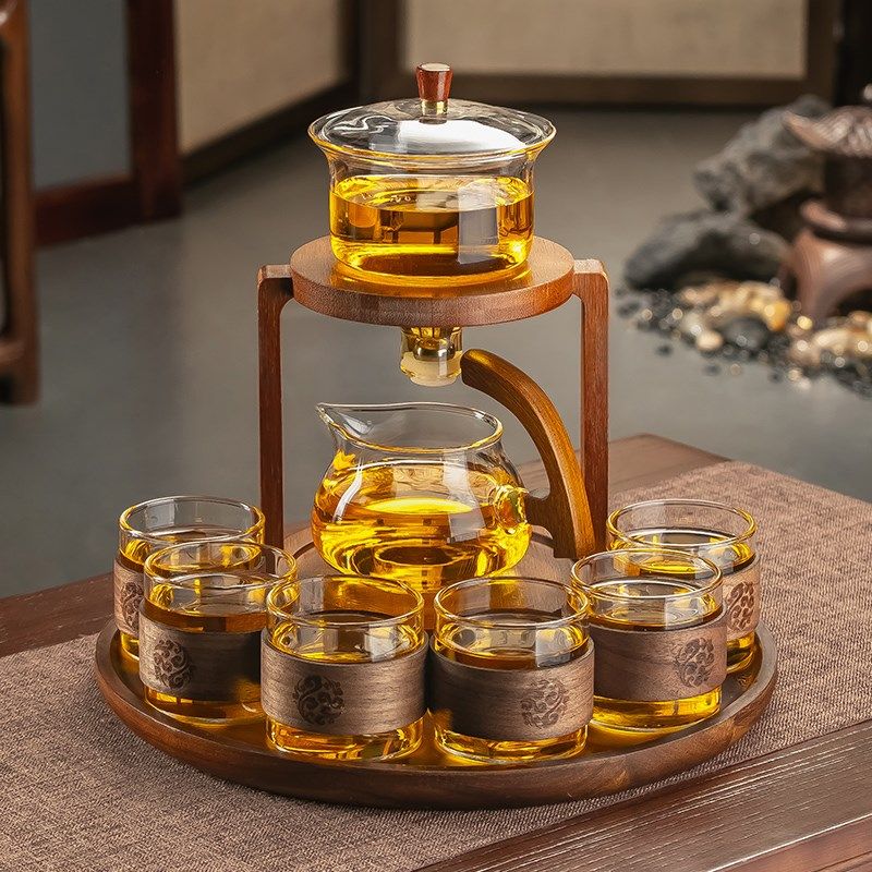 2024新款功夫茶具套装家用自动磁吸懒人泡茶神器办公室泡茶壶茶杯,餐饮具,功夫茶具,淘宝优惠券,粉丝福利购,淘宝优惠卷