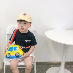 小男孩汽车包包儿童斜挎包男童卡通可爱蛋壳包宝宝迷你单肩零钱包