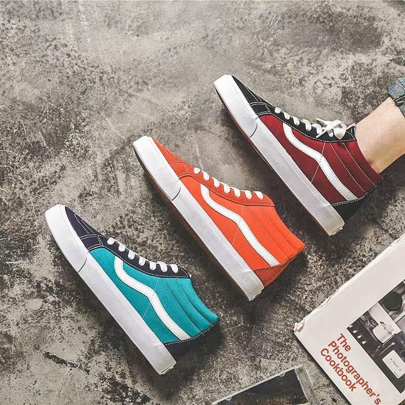 2024春秋经典高帮帆布鞋男生韩版潮流百搭黑色中帮情侣休闲板鞋子,农机/农具/农膜,灌溉工具,淘宝优惠券,粉丝福利购,淘宝优惠卷