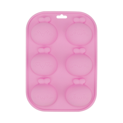 硅胶米糕模具宝宝辅食家用耐高温可蒸卡通小蛋糕S婴儿发糕烘焙工