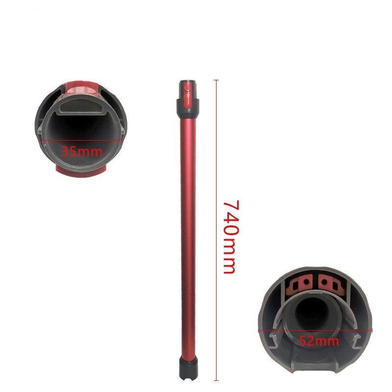 适配戴森吸尘器延长杆加长杆导电管金属管V7V8V10V11VZ15配件