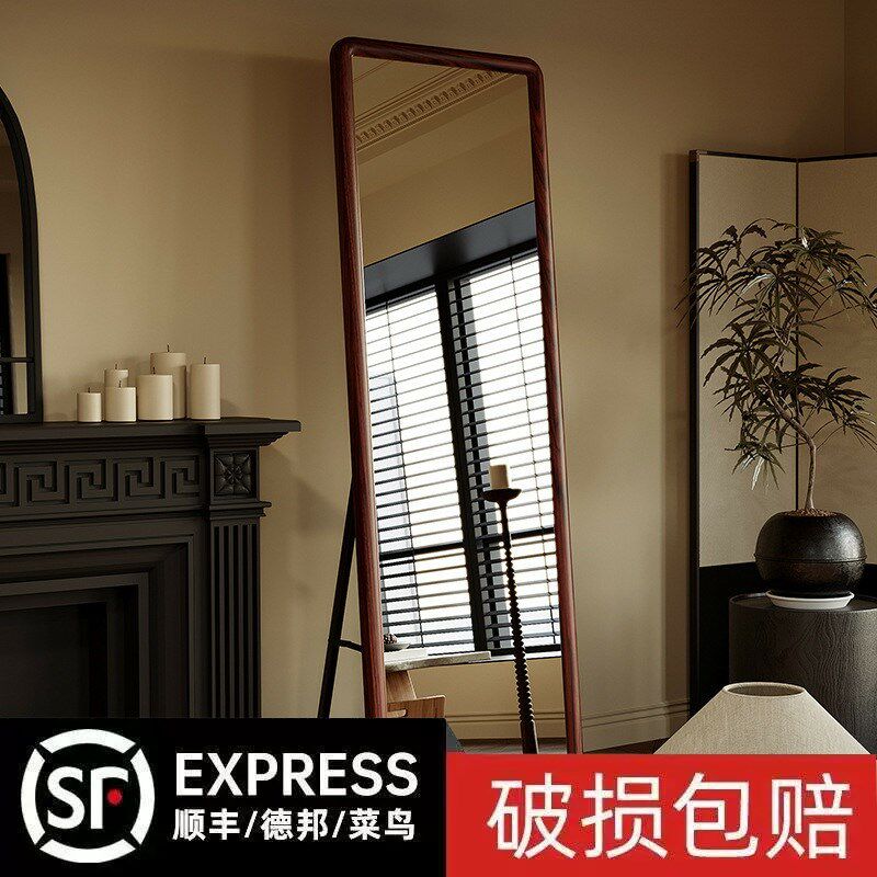 中古全身镜设计穿衣镜落地镜家用客厅试衣镜壁挂式贴墙卧室大镜子