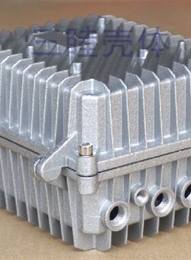 A-014路由器外壳202*168w*113MM铝压铸防水盒 AP网桥室外防水外壳