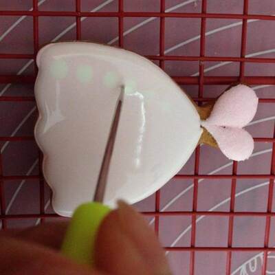 速发6PCS Stirring Needle Fondant Cake Cookies Decorating Car