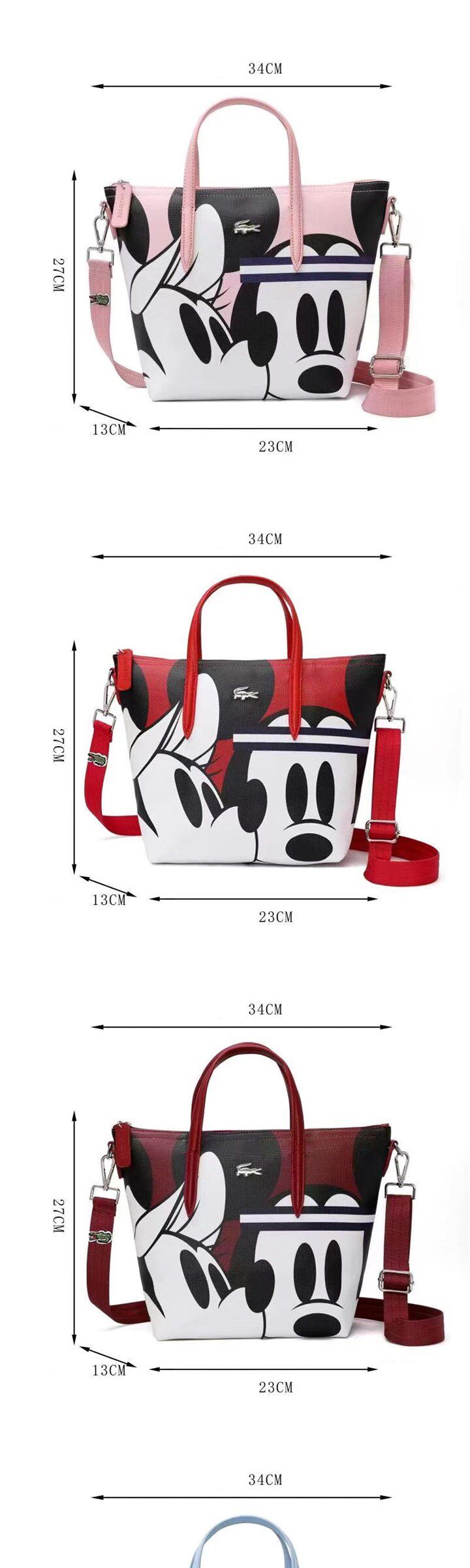 Сувенир handbag crocodile female cute tote bag medium size women sh