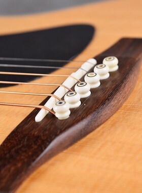 民谣木吉他乌木固弦锥固弦钉牛骨弦椎尾钉古典吉V它黑白弦钉弦柱