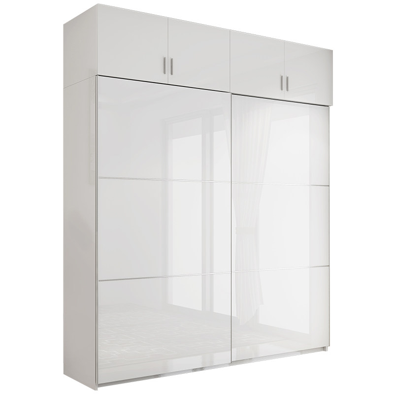 现代简约推拉门衣柜实木质滑移门烤漆整体大衣橱顶柜卧室家具定制,住宅家具,独立衣柜,淘宝优惠券,粉丝福利购,淘宝优惠卷